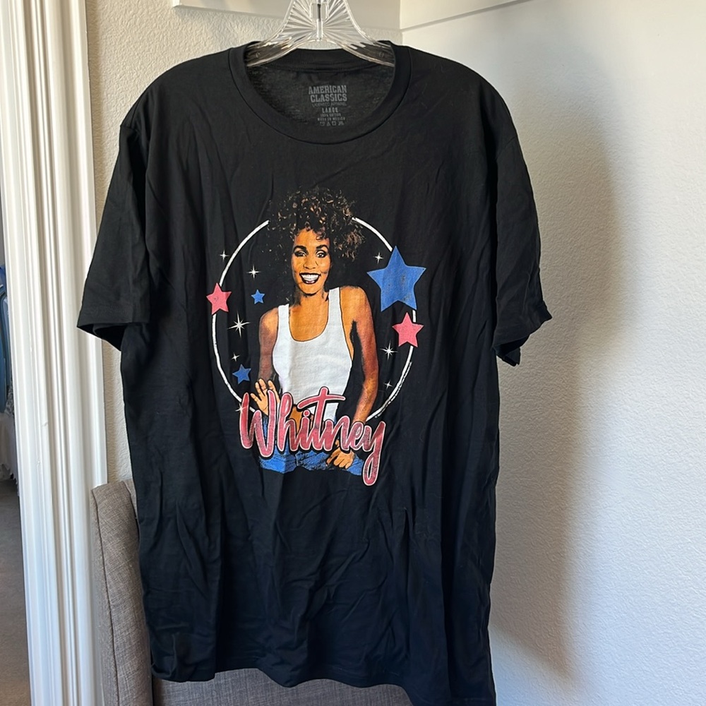 Whitney Houston graphic t-shirt